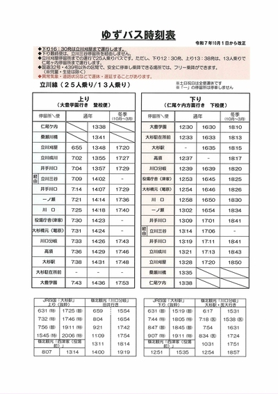 立川線